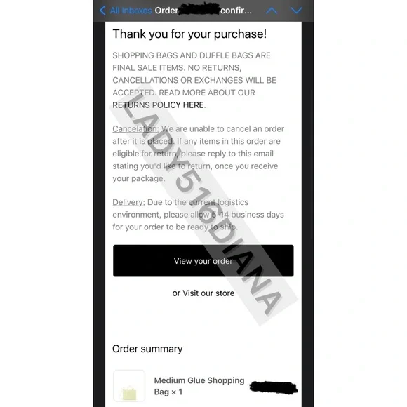 👜 Telfar MEDIUM Shopping Bag - Glue 👜 - Picture 2 of 6